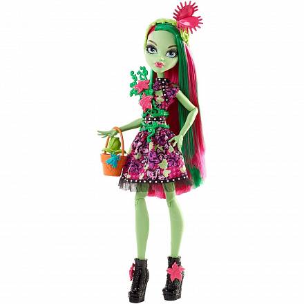 Кукла из серии Monster High® - Монстряшка с длинными волосами Венус Эм 